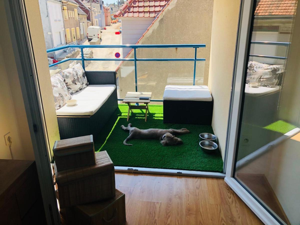 Fl'Heurt De Mer Appartement Au Pied De La Plage, Vue Mer Le Portel Kültér fotó