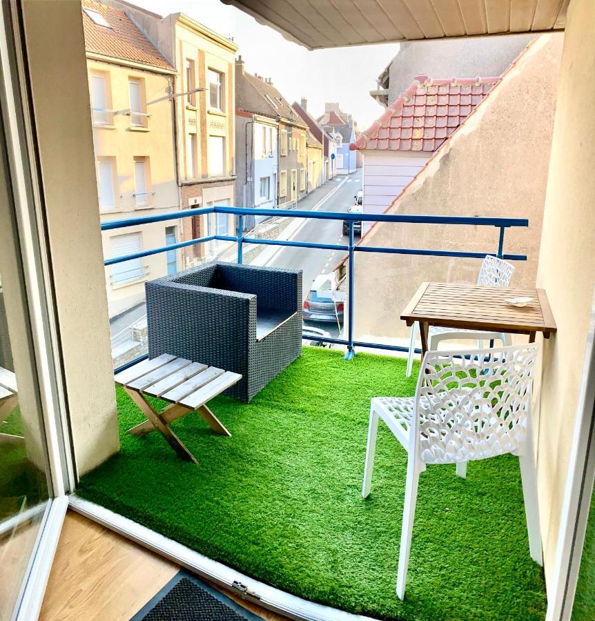 Fl'Heurt De Mer Appartement Au Pied De La Plage, Vue Mer Le Portel Kültér fotó