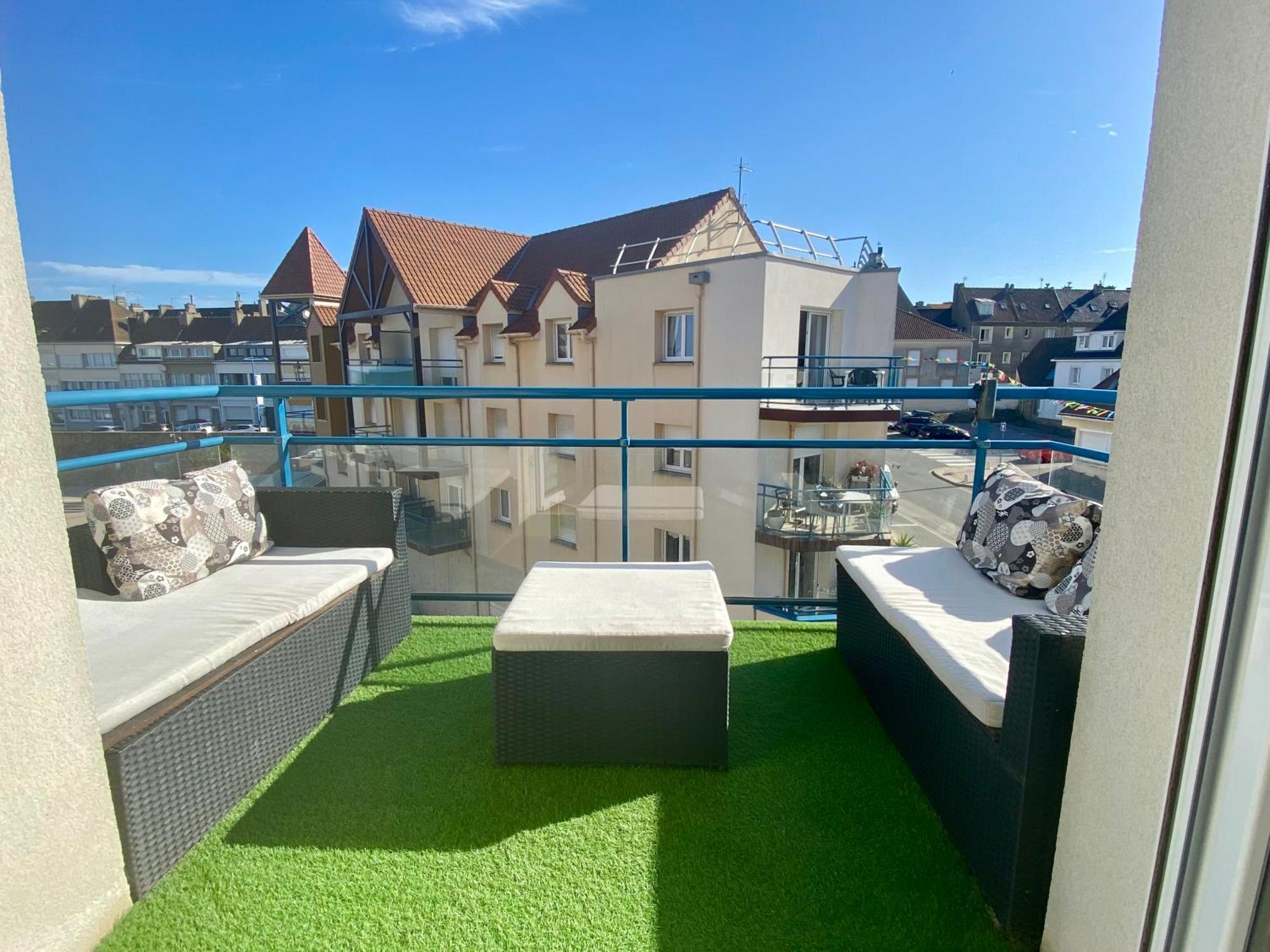Fl'Heurt De Mer Appartement Au Pied De La Plage, Vue Mer Le Portel Kültér fotó