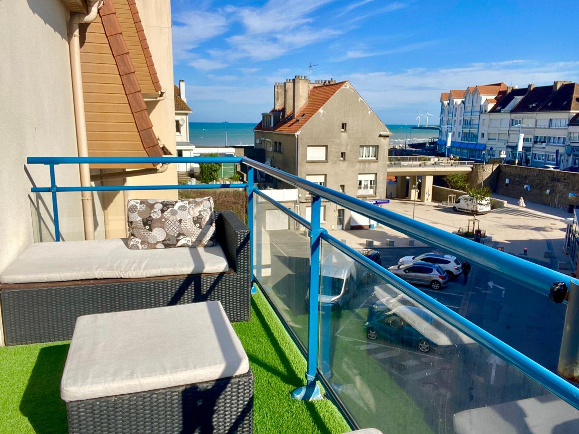 Fl'Heurt De Mer Appartement Au Pied De La Plage, Vue Mer Le Portel Kültér fotó